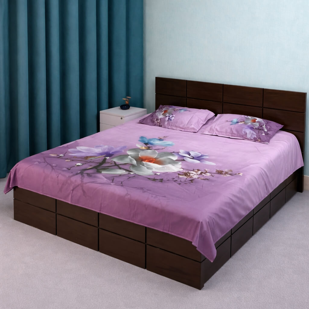 Digital 3D print bedsheet, Digital printed bedsheet, 3D print bedsheet design, Premium digital bedsheet, Luxury digital bedsheet, Modern 3D bedsheet, Printed bedsheet online, High quality bedsheet set, Soft cotton digital bedsheet, Purple digital bedsheet, White digital bedsheet, Blue digital bedsheet, Purple white blue bedsheet, Stylish bedroom bedsheet, Trendy bedsheet design, Colorful 3D bedsheet, Home decor bedsheet, King size digital bedsheet, Queen size digital bedsheet, Durable printed bedsheet, Fade resistant bedsheet, Gultex bedsheet, Gultex digital bedsheet, Gultex 3D print bedsheet, Gultex luxury bedsheet, Gultex purple bedsheet, Gultex white bedsheet, Gultex blue bedsheet, Gultex home textile, Gultex premium bedsheet